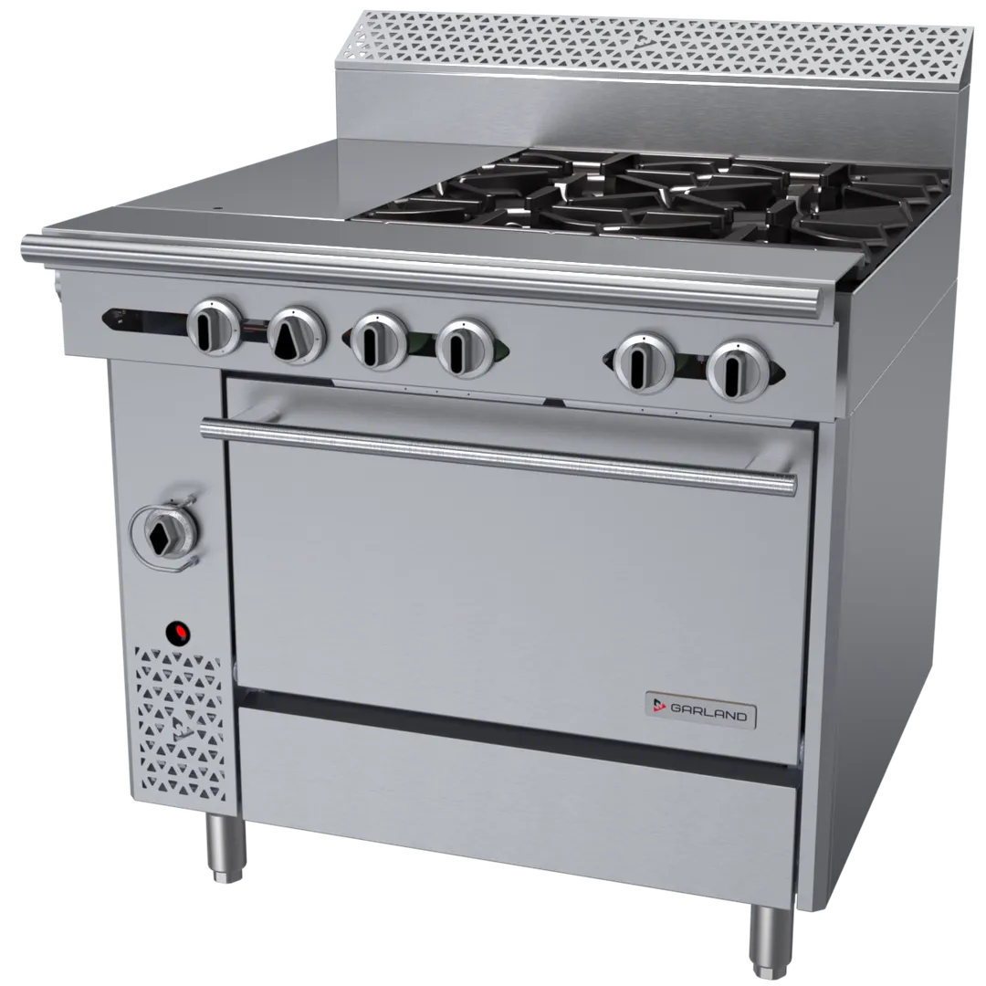 Garland US Range C36-13R Garland Cuisine Series Heavy Duty Range, Gas, 36"
