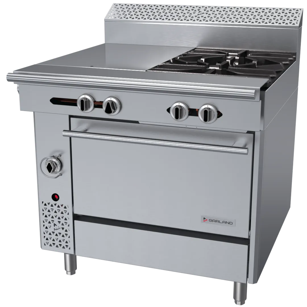 Garland US Range C36-14R Garland Cuisine Series Heavy Duty Range, Gas, 36"