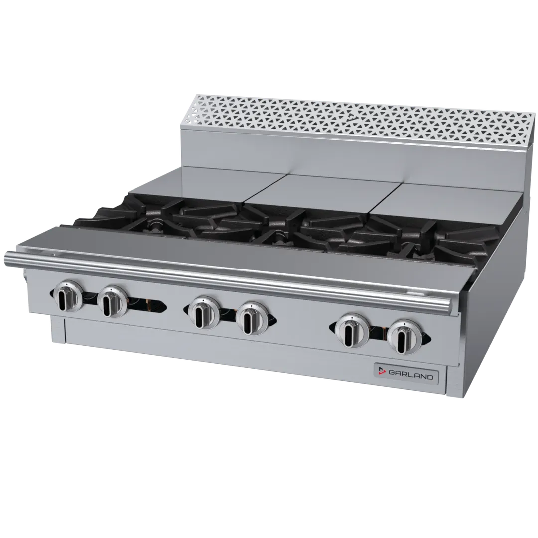 Garland US Range C36-15M Garland Cuisine Series Heavy Duty Range, Gas, 36"