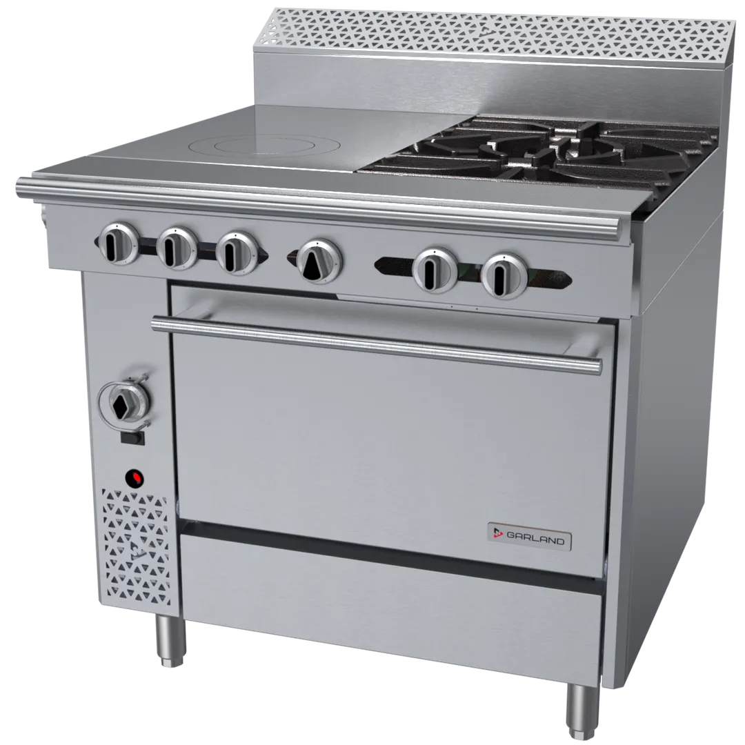 Garland US Range C36-17C Garland Cuisine Series Heavy Duty Range, Gas, 36"