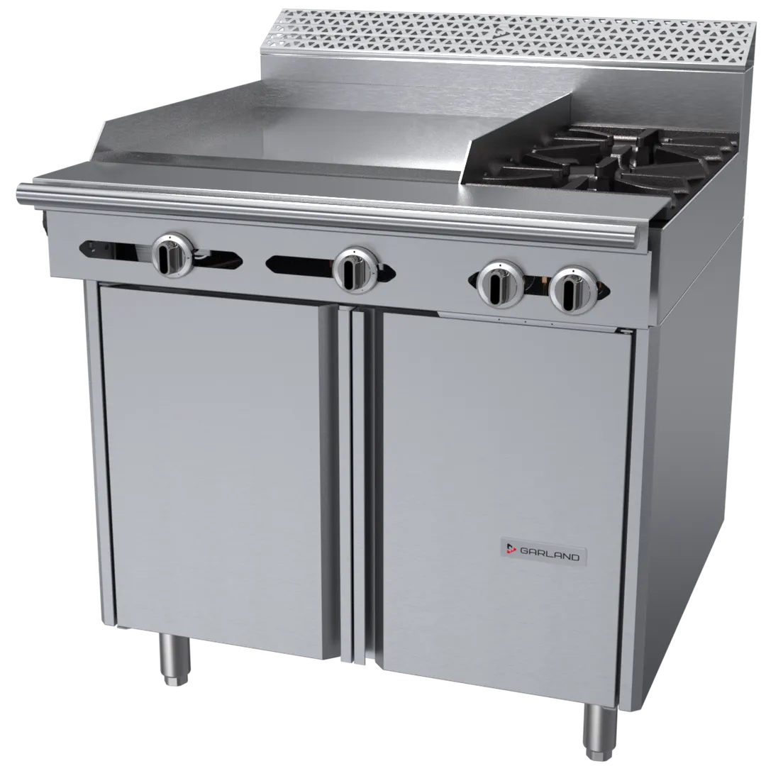 Garland US Range C36-2S Garland Cuisine Series Heavy Duty Range, Gas, 36"