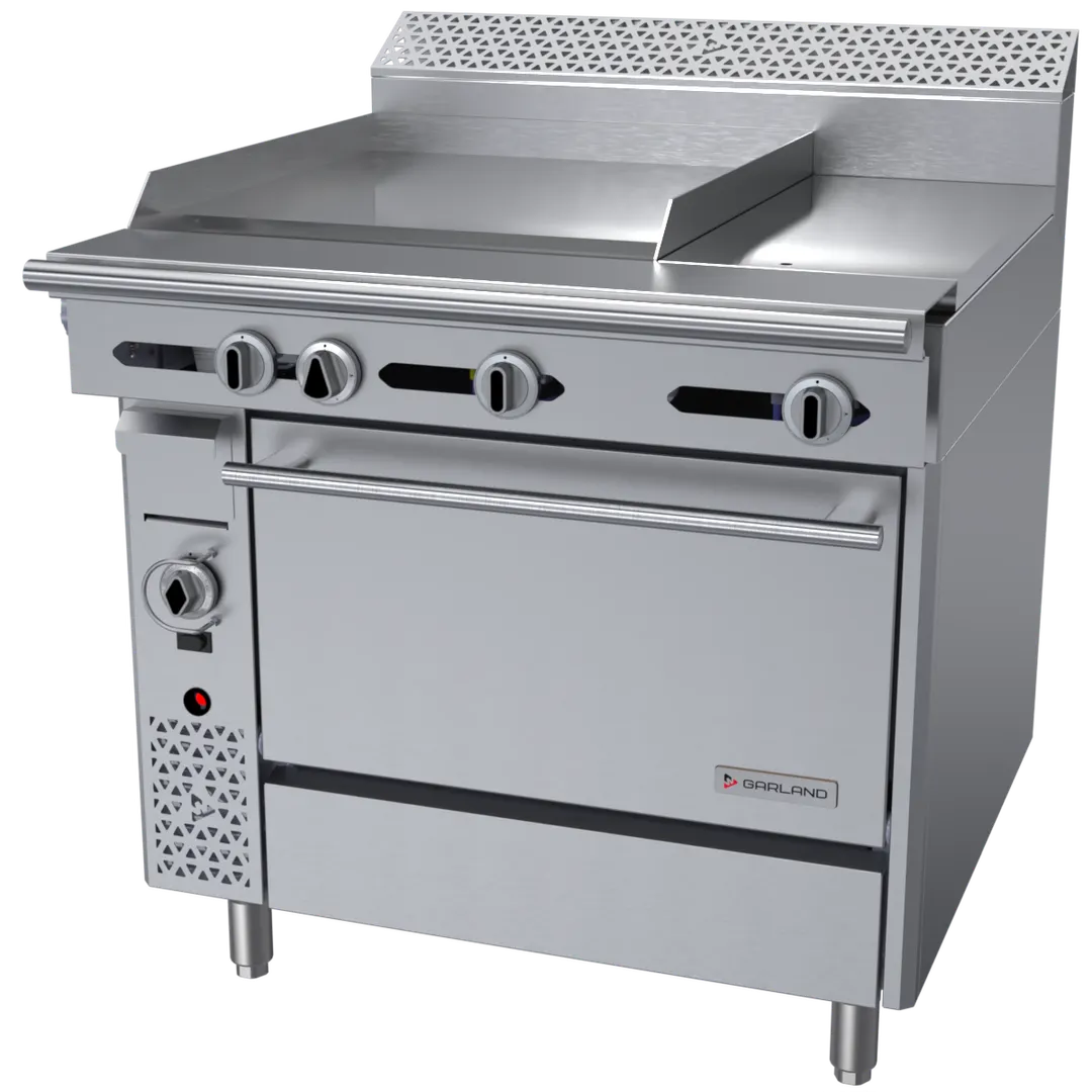 Garland US Range C36-3C Garland Cuisine Series Heavy Duty Range, Gas, 36"