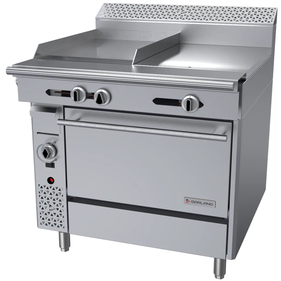 Garland US Range C36-5-1C Garland Cuisine Series Heavy Duty Range, Gas, 36"
