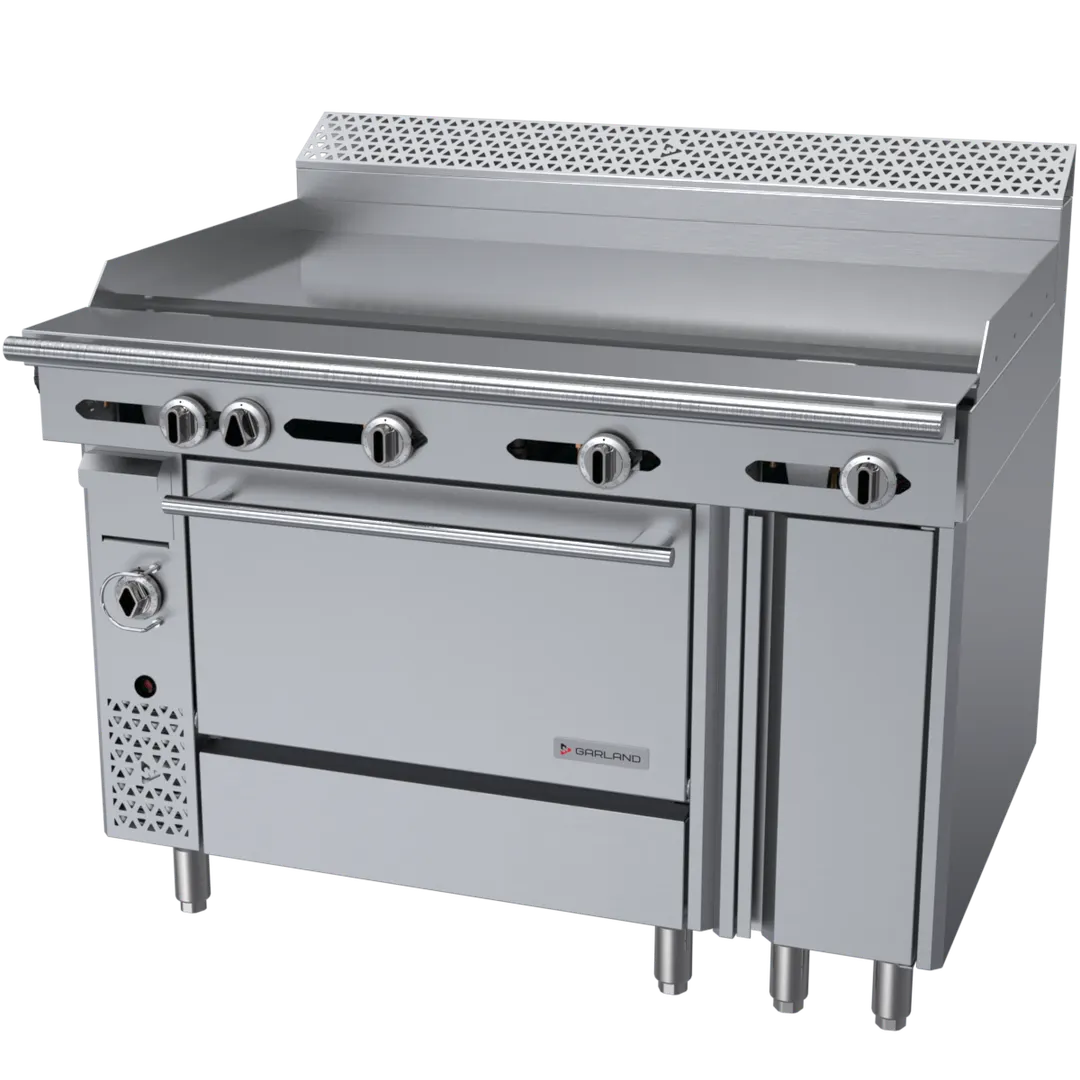 Garland US Range C48-1-1R Garland Cuisine Series Heavy Duty Range, Gas, 48"