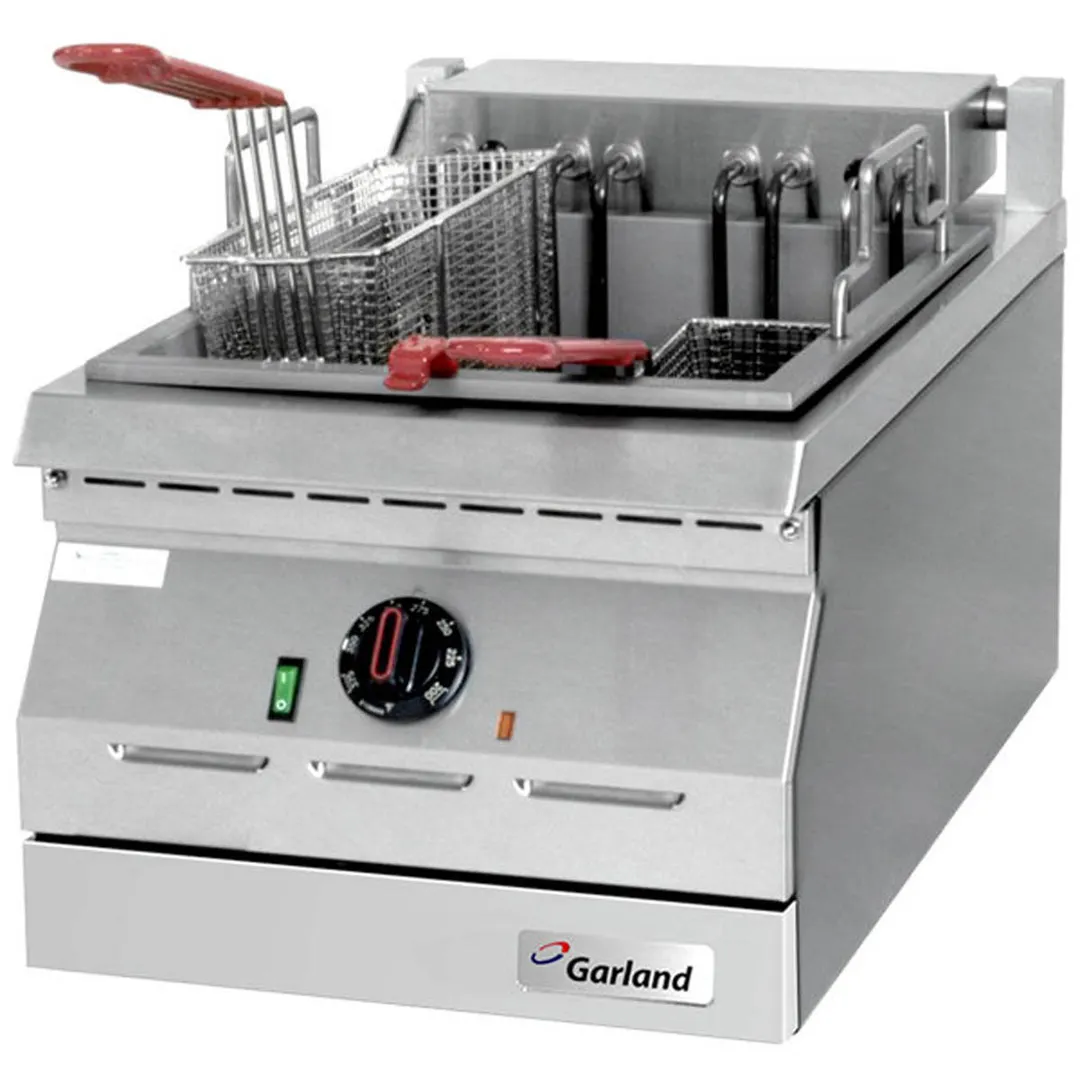 Garland US Range ED-15F Full Pot Countertop Electric Fryer w/ 17-Lb. Capacity, 2 Fry Baskets
