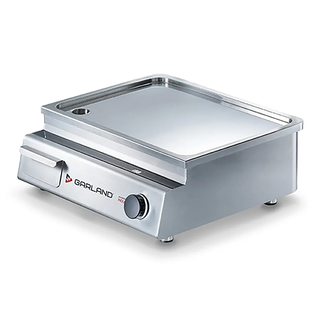 Garland US Range GIIC-SG5.0 19" Countertop Induction Griddle, Single Zone, Steel Plate, 5.0 kW
