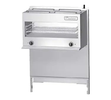 Garland US Range GIRCM60 59" Gas Cheesemelter, (2) 15,000 Btu Infrared Burners