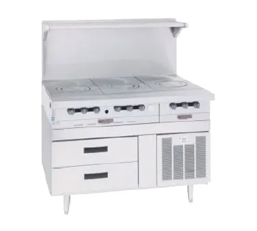 Garland US Range GN17FR34 35" 1-Section Arctic Fire Freezer Chef Base w/ 2 Drawers, Remote