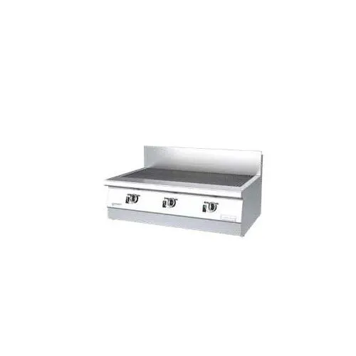 Garland US Range GTXHP48 47" Countertop Gas Ceramic Charbroiler w/ (3) Burners, 81.000 BTU