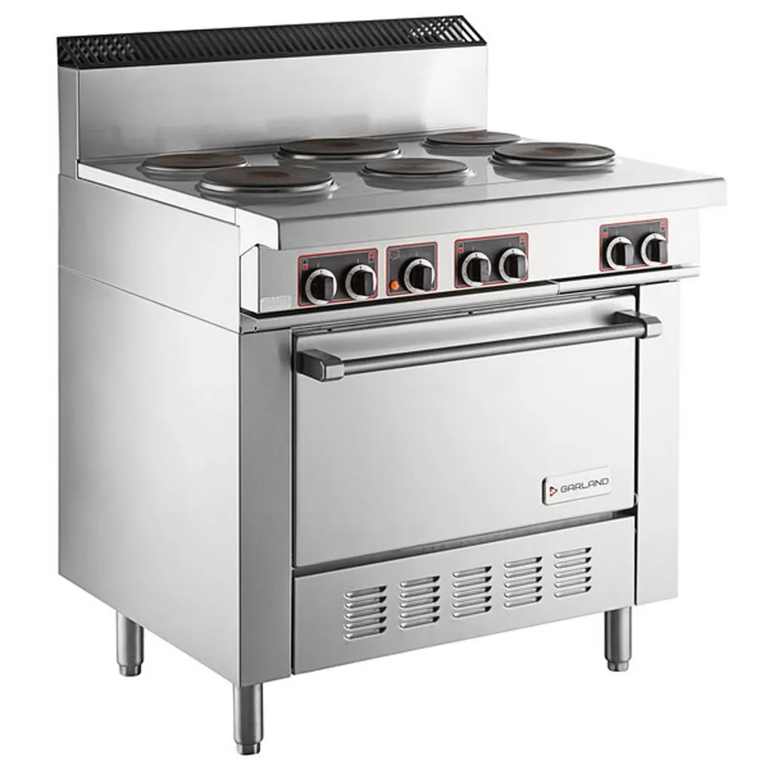 Garland US Range SS686 Sentry Series Restaurant Range, Electric, 36"