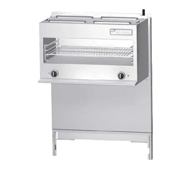 Garland US Range UIRCM36C@U 34" Gas Cheesemelter, (2) 15,000 Btu Infrared Burners
