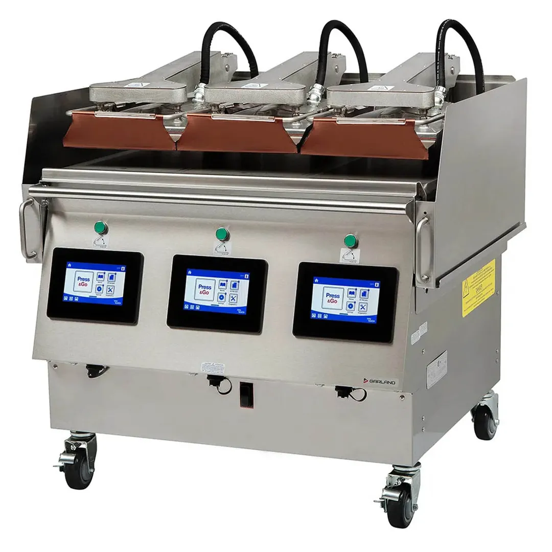 Garland US Range XPE36 X-Press Flat Griddle, Electric, Three Platens, 36" Wide