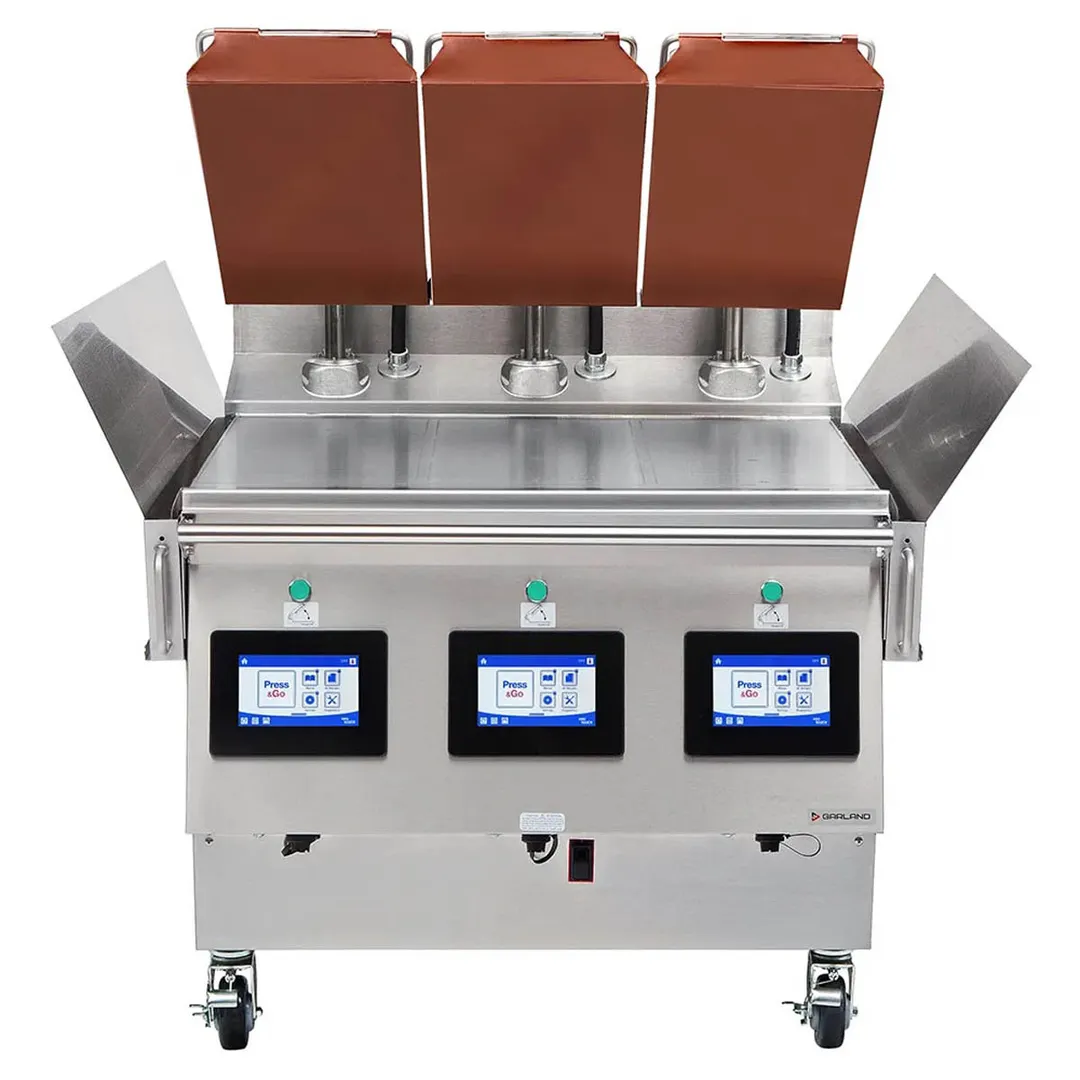 Garland US Range XPE36 X-Press Flat Griddle, Electric, Three Platens, 36" Wide