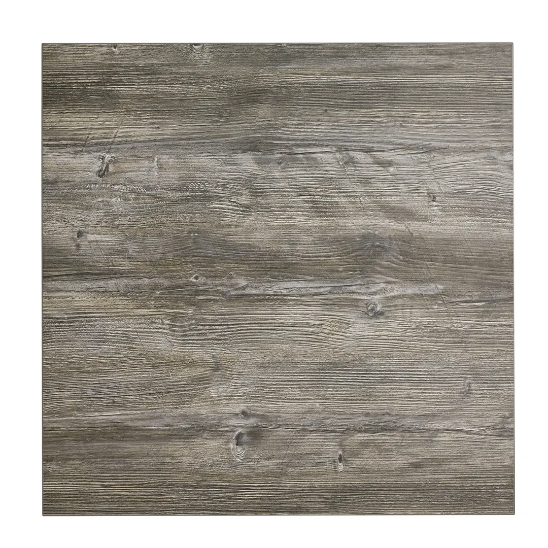 Grosfillex US60VG45 VanGuard Indoor Table Top, 60" x 30", Rectangular, Vintage Pine, Molded Melamine