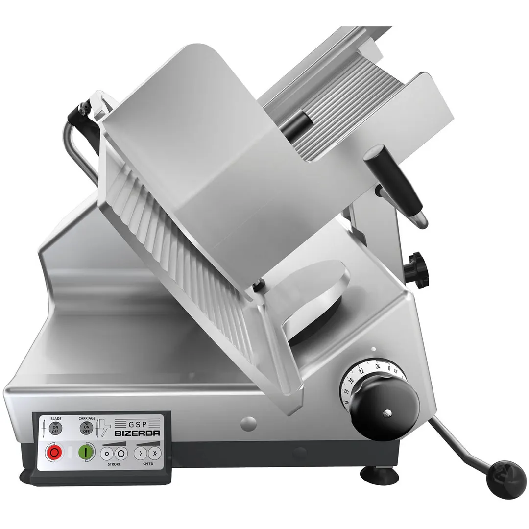 Bizerba GSP HD I 150-SLI Senior Living Series 13" Automatic Gravity Feed Meat Slicer - 1/2 HP, 120V
