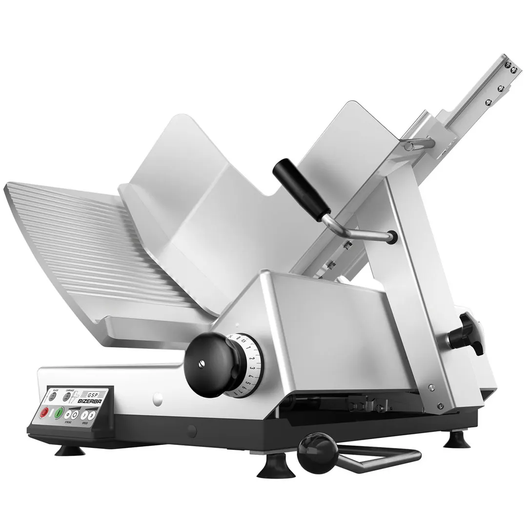Bizerba GSP HD I 150-SLI Senior Living Series 13" Automatic Gravity Feed Meat Slicer - 1/2 HP, 120V