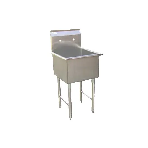 GSW USA SE18181P One Compartment Sink, 21-1/8"W X 21"D X 45"H