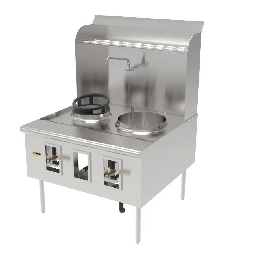 GSW USA WR-2-1320 Gas Wok Range