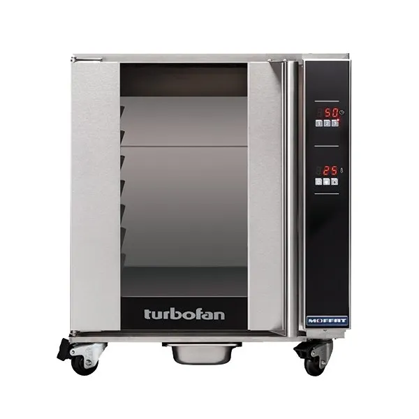 Moffat H8D-FS-UC Undercounter Turbofan Heated Holding Cabinet, 8 Pan Capacity, Stainless Steel, Glass Door, 1900W