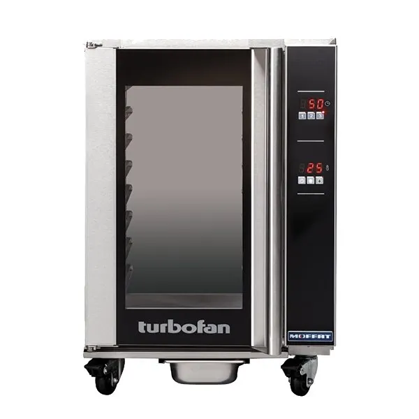 Moffat H8D-UC "Undercounter" Heated Holding Cabinet, 8 Half-Size Pans, 1200W, Stainless Steel, Glass Door, Digital Controls