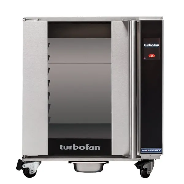 Moffat H8T-FS-UC Turbofan Undercounter Heated Holding Cabinet, 8-Pan Capacity, Stainless Steel, Glass Door, 1900W