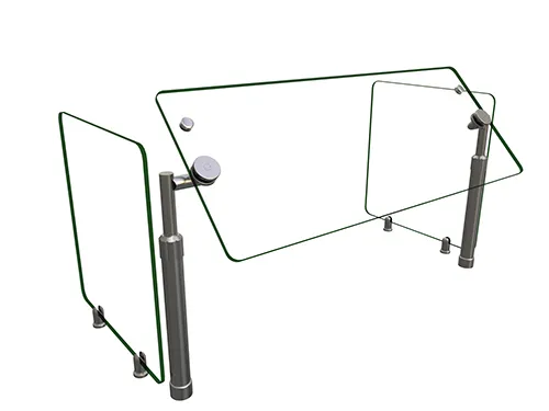 Hatco B950-36 Flav-R-Shield™ B950 Food Shield, Adjustable Self-Service