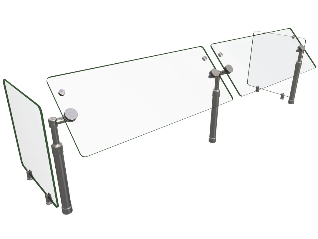 Hatco B950SWIVEL-72 Flav-R-Shield™ B950Swivel Food Shield