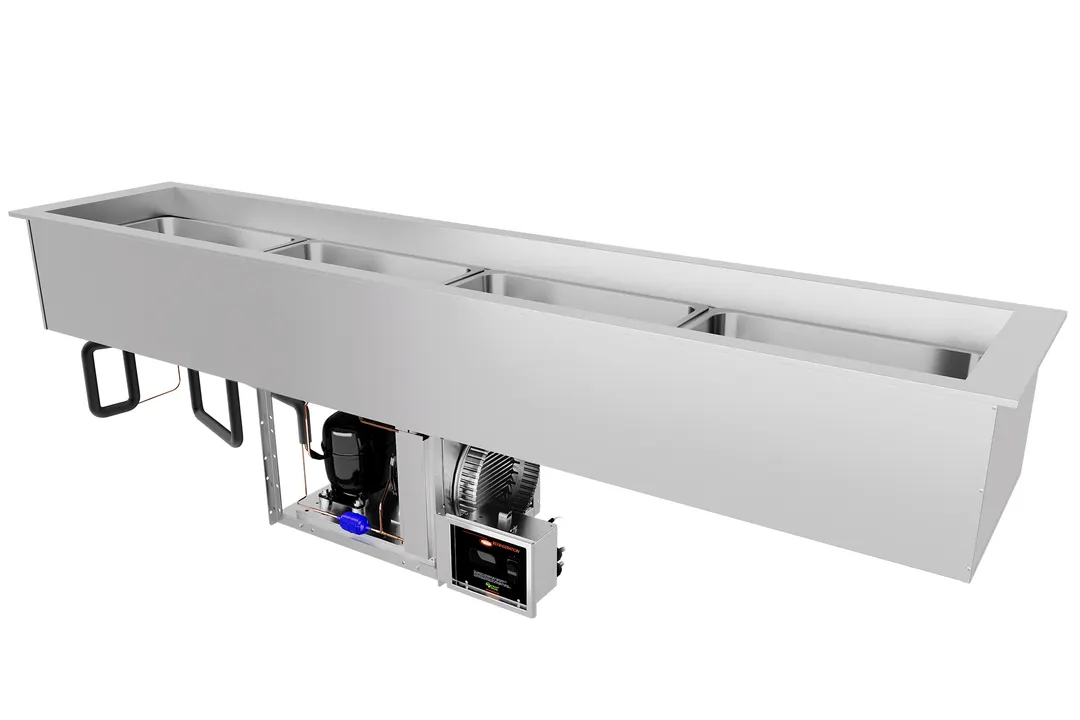 Hatco CWBP-S1 Drop-In Refrigerated Slim Well, (1) Full-Size Pan, Top Mount