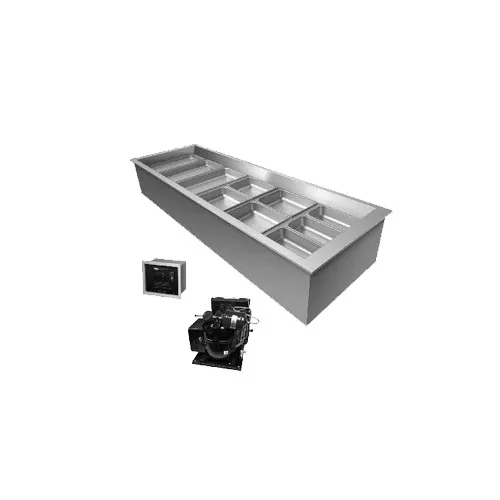 Hatco CWBR-5 Drop-In Refrigerated Well, (5) Pan Size, Top Mount
