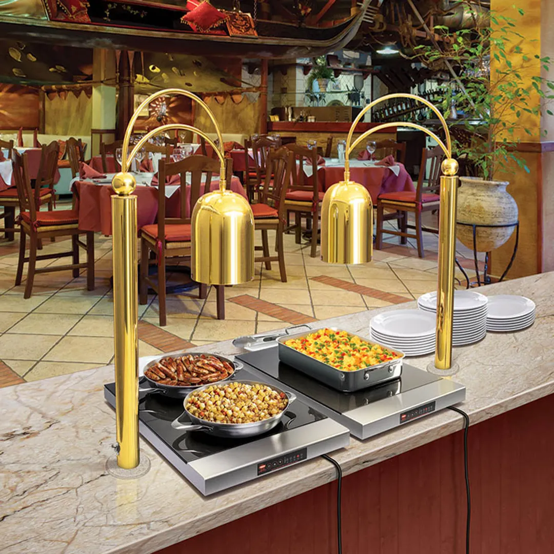 Hatco DCS400-1CM Decorative Carving Station Heat Lamp, Counter Mount