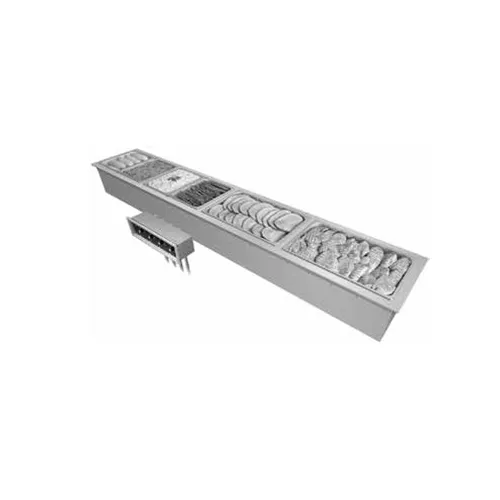 Hatco DHWBI-S4 Drop-In Modular Dry Slim Heated Well, (4) Full Size Pan Capacity