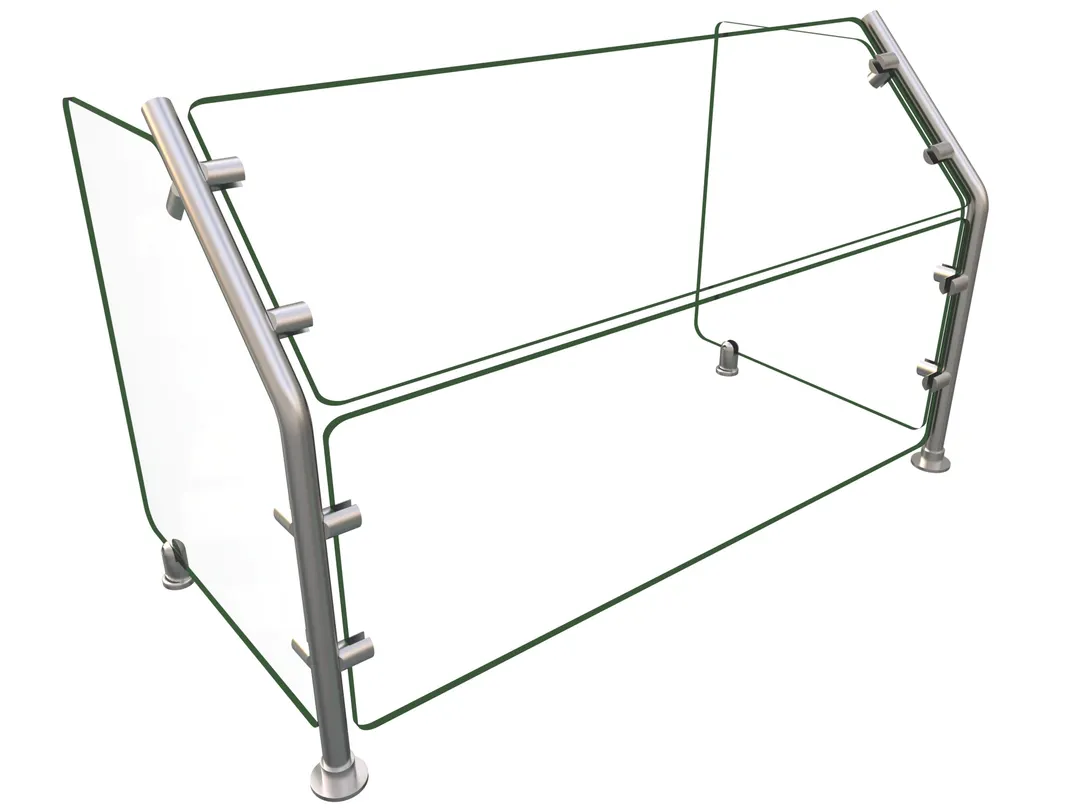 Hatco EP36-36 Flav-R-Shield™ Ep36 Food Shield, Full Service, 36"W X 18"D X 22"H