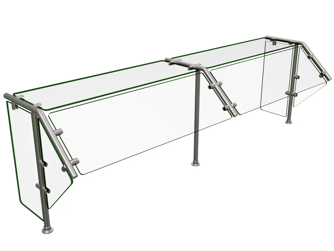 Hatco ES40-72 Flav-R-Shield™ Es40 Food Shield, Self Service