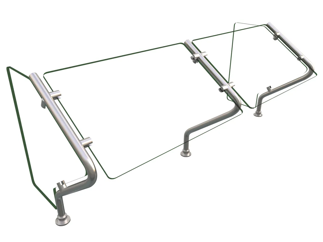 Hatco ES67-48 Flav-R-Shield™ Es67 Food Shield, Self Service