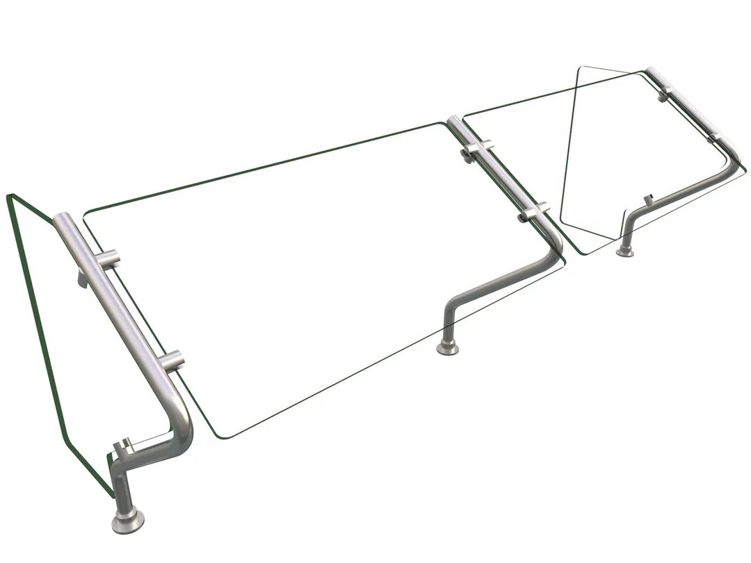 Hatco ES67-60 Flav-R-Shield™ Es67 Food Shield, Self Service