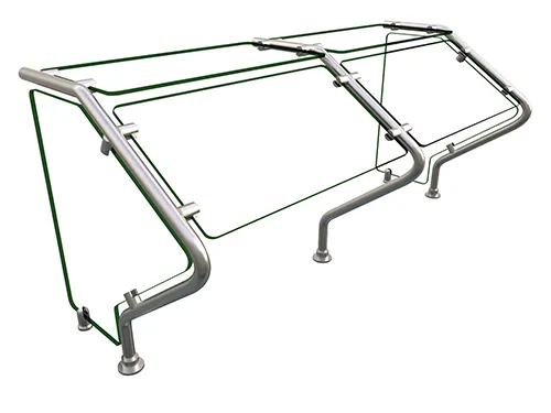 Hatco ES73-48 Flav-R-Shield™ Es73 Food Shield, Self Service