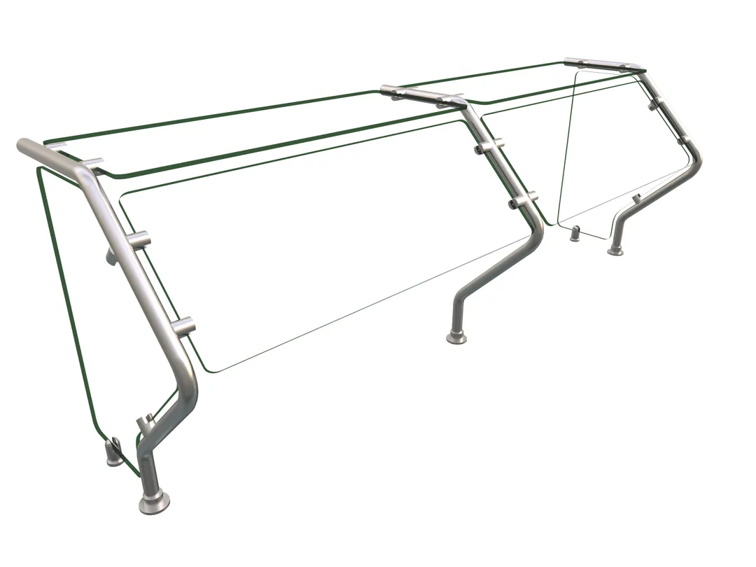 Hatco ES73-60 Flav-R-Shield™ Es73 Food Shield, Self Service