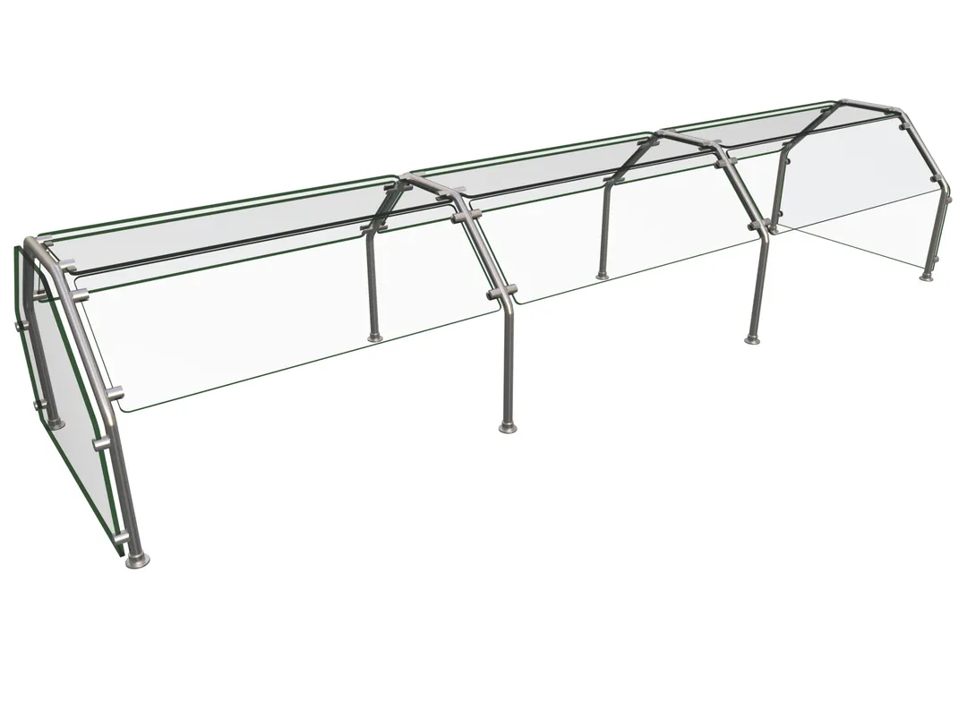 Hatco ES82-108 Flav-R-Shield™ Es82 Food Shield, Double-Sided Self-Service