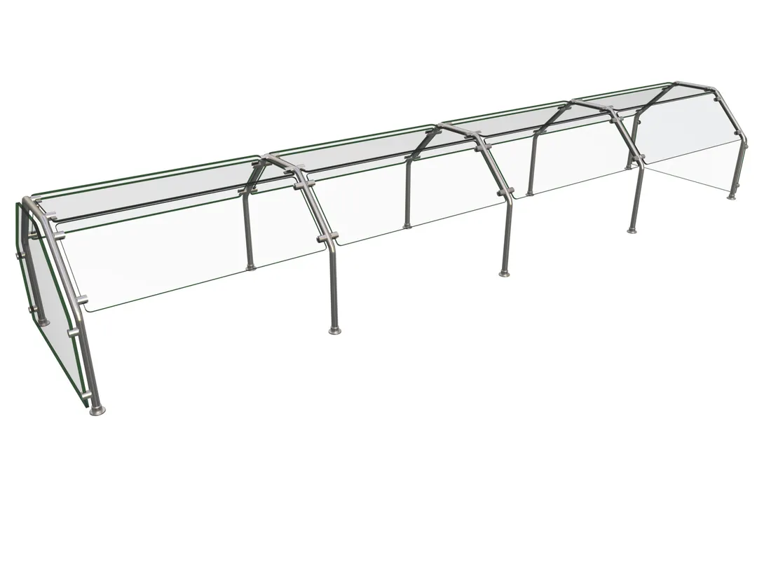 Hatco ES82-132 Flav-R-Shield™ Es82 Food Shield, Double-Sided Self-Service