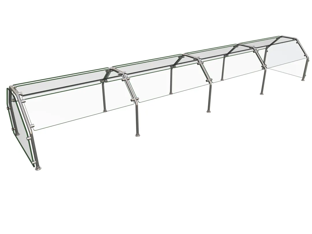 Hatco ES82-144 Flav-R-Shield™ Es82 Food Shield, Double-Sided Self-Service