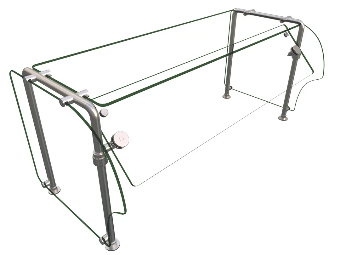 Hatco ES90-48 Flav-R-Shield™ Es90 Food Shield, Self-Service