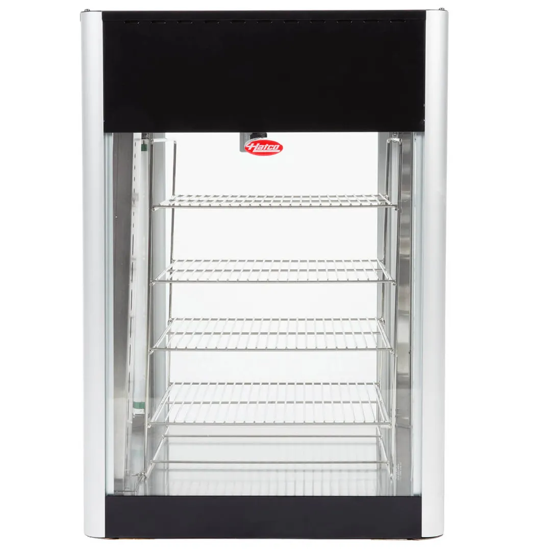 Hatco FDWD-1X-120-QS 19" Countertop Hot Food Display Case, Pizza Merchandiser w/ 4 Levels