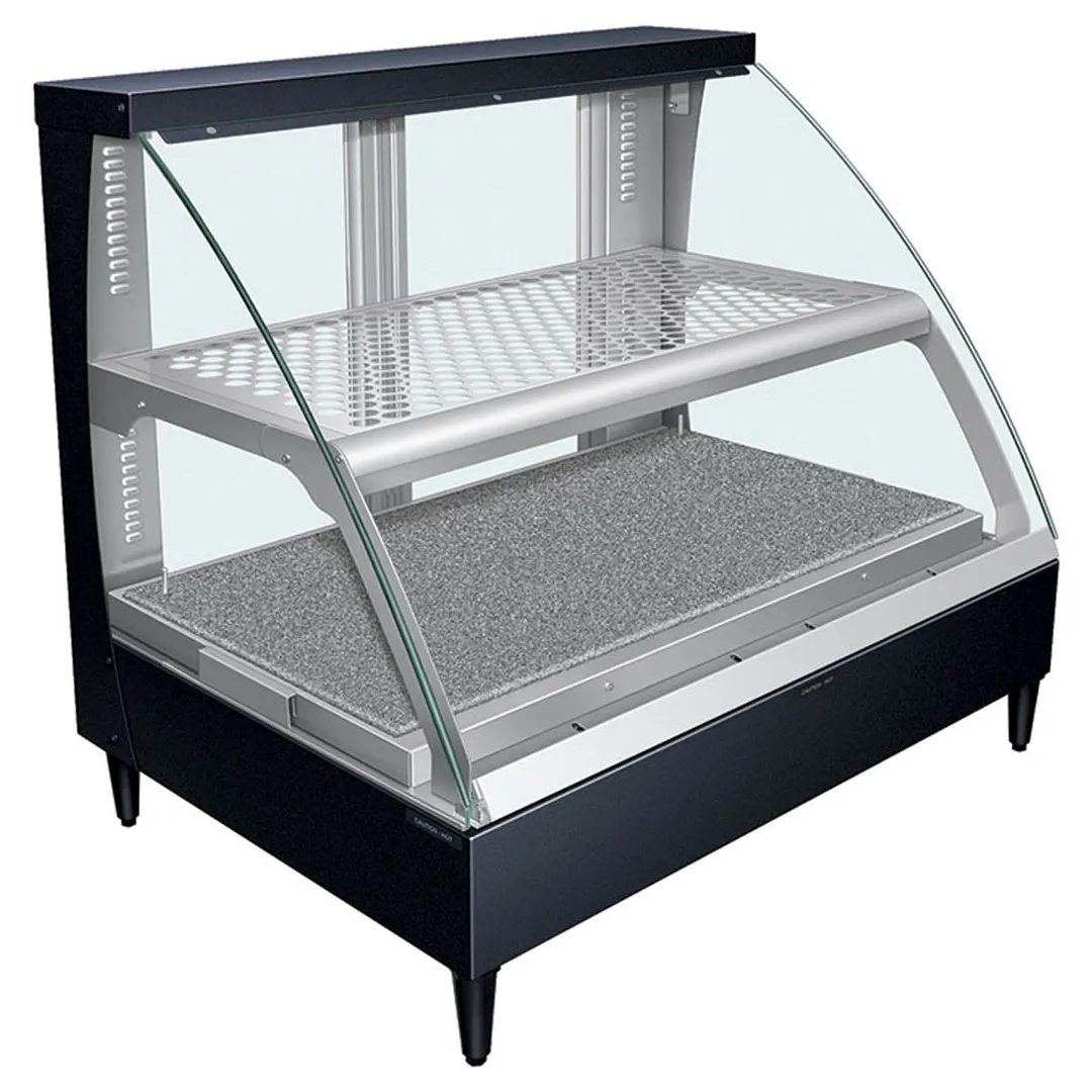 Hatco FSCD-2PD 34" Full Service Countertop Flav-R-Savor® Heated Display Case