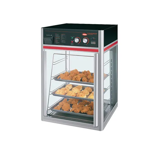 Hatco FSDT-1X-120-QS 22" Full Service Countertop (Quick Ship Model) Flav-R-Savor® Holding & Display Cabinet, 4 Shelves