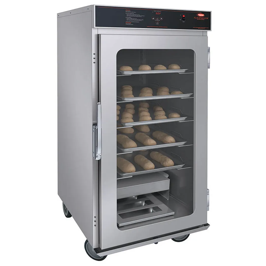 Hatco FSHC-12W1 "Full Height" 1-Section 1-Door Clear Heated Holding Cabinet, 12-Pan Capacity