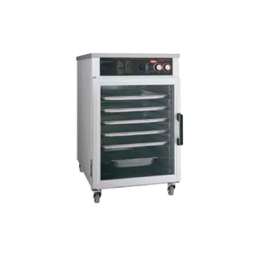 Hatco FSHC-7-1-120-QS 1-Section Heated Holding Cabinet, 1-Door, Clear Door, 7 Slides, Stainless Steel, 31"-36"H