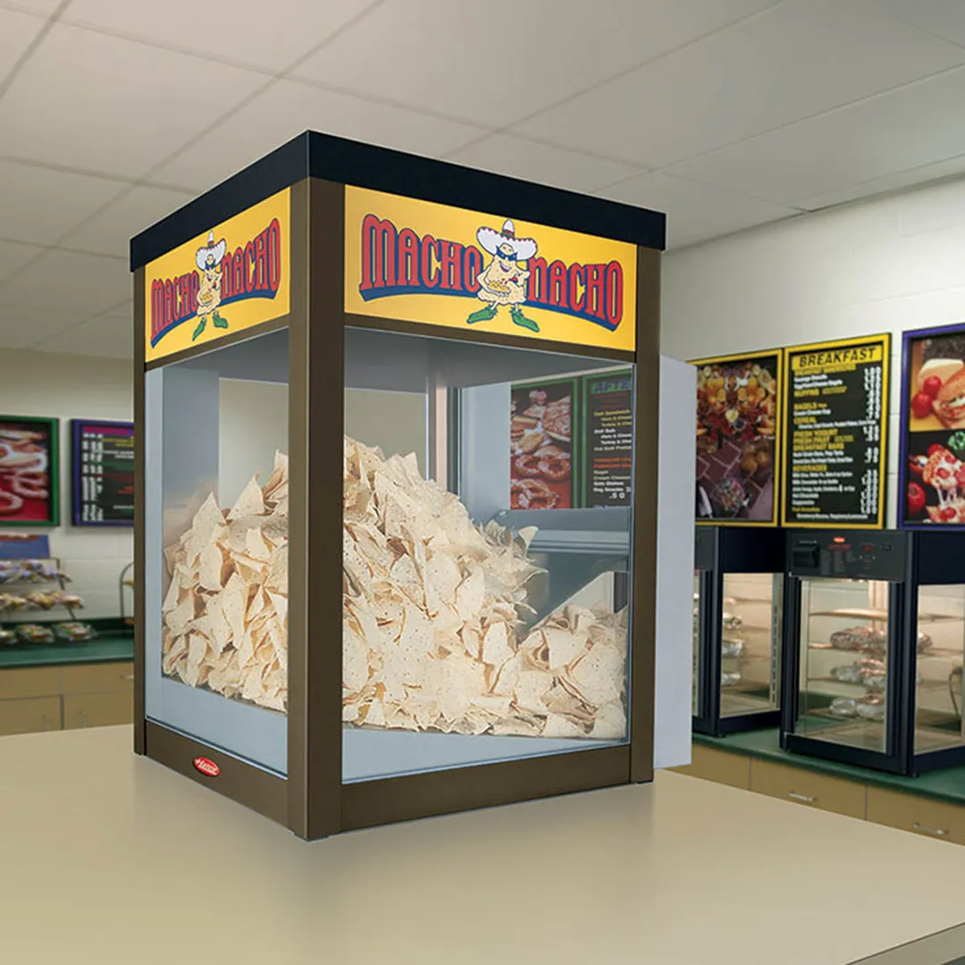 Hatco FST-1-MN Macho Nacho® Chip Warmer, Rear Loading & Dispensing Door