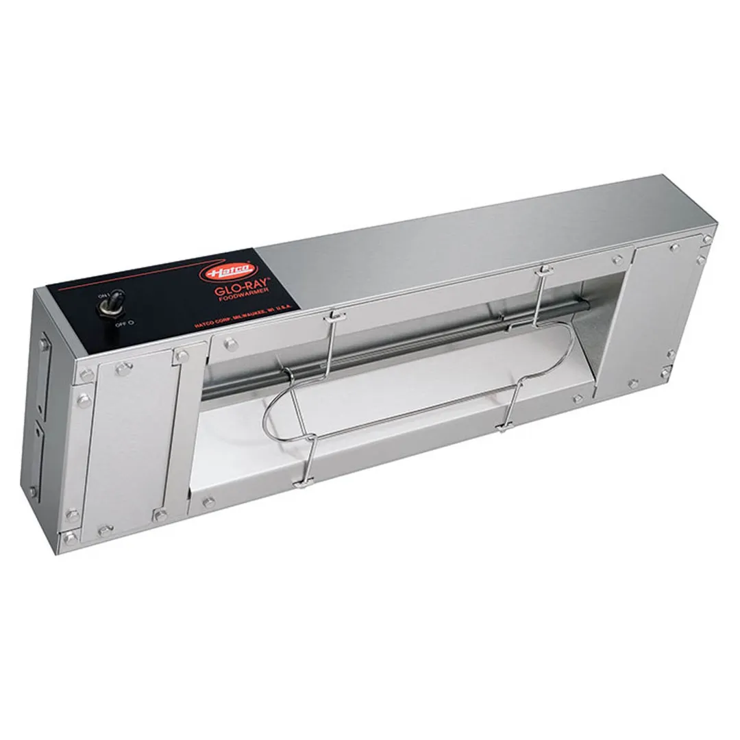 Hatco GR-18 18" Glo-Ray Infrared Strip Heater w/ Single Rod, 250W