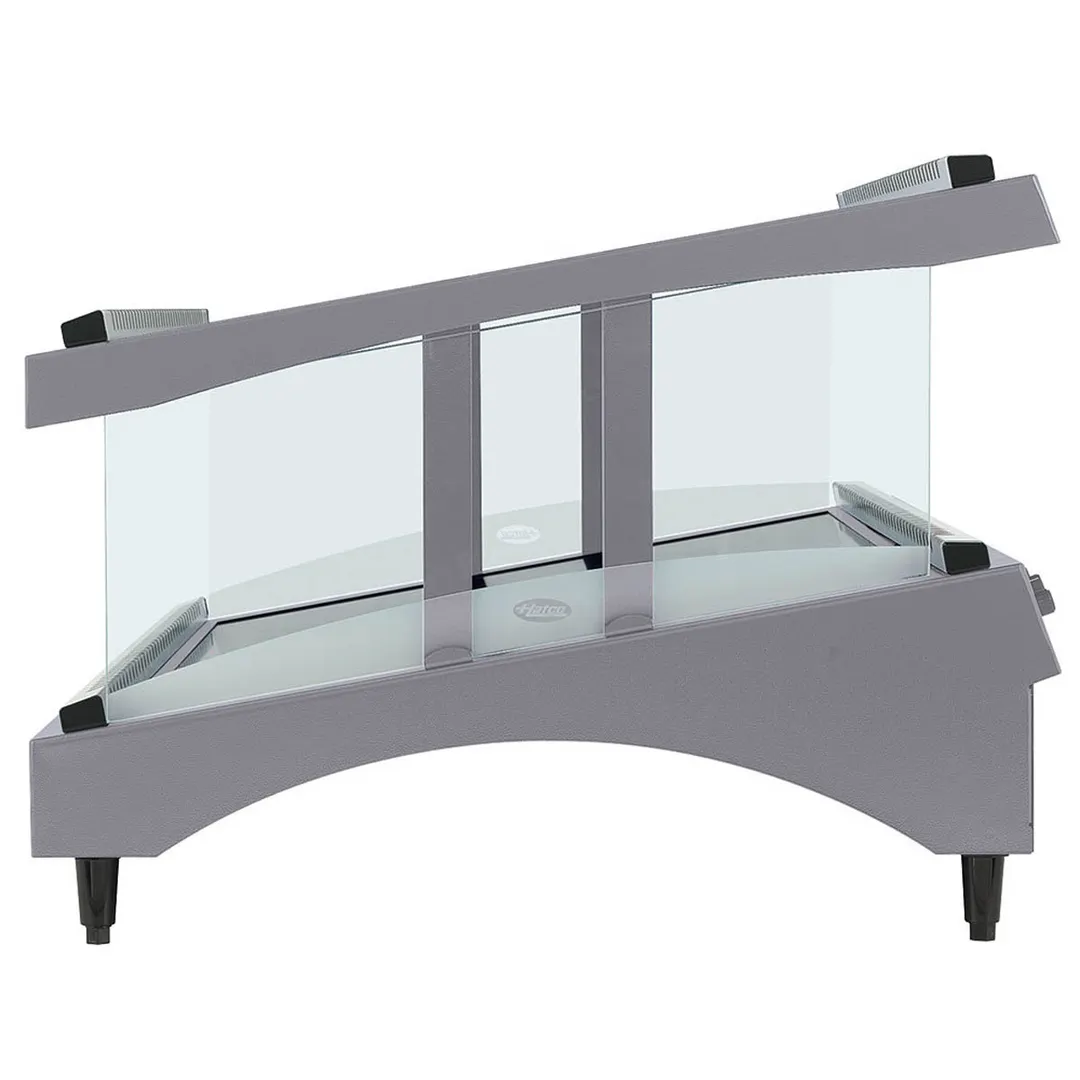 Hatco GR3SDS-27 Glo-Ray® Designer Slant Display Warmer, (10) Rods, Countertop