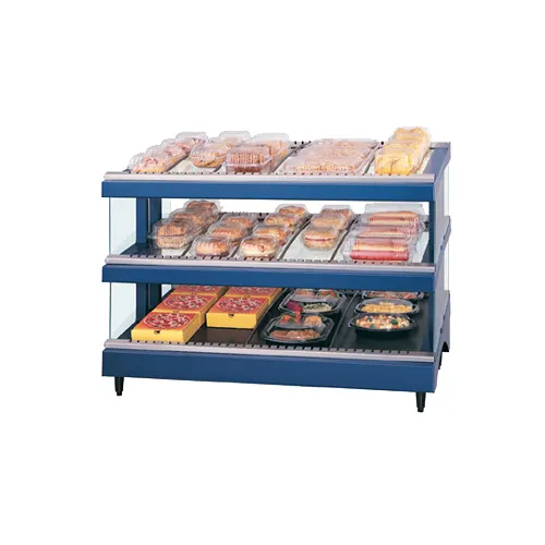 Hatco GR3SDS-27D Glo-Ray® Designer Slant Display Warmer, (15) Rods, Countertop